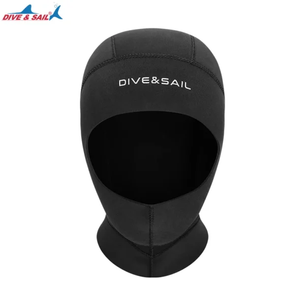 Neoprene Scuba Diving Hood 3MM/5MM Wetsuit Diving Cap, Dive Hood Warm Durable Stretchable for Surfing Snorkeling Kayaking 1